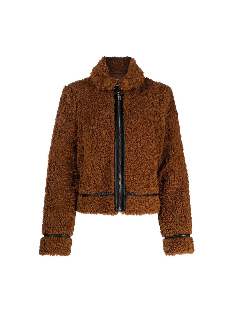 Audrey Faux Moto Jacket