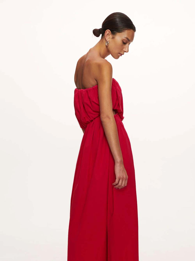 Strapless Cotton Dress