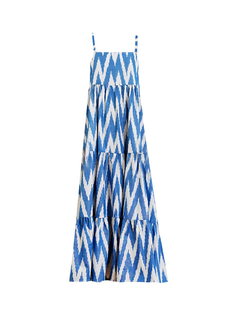 Bodrum Ikat Maxi Dress