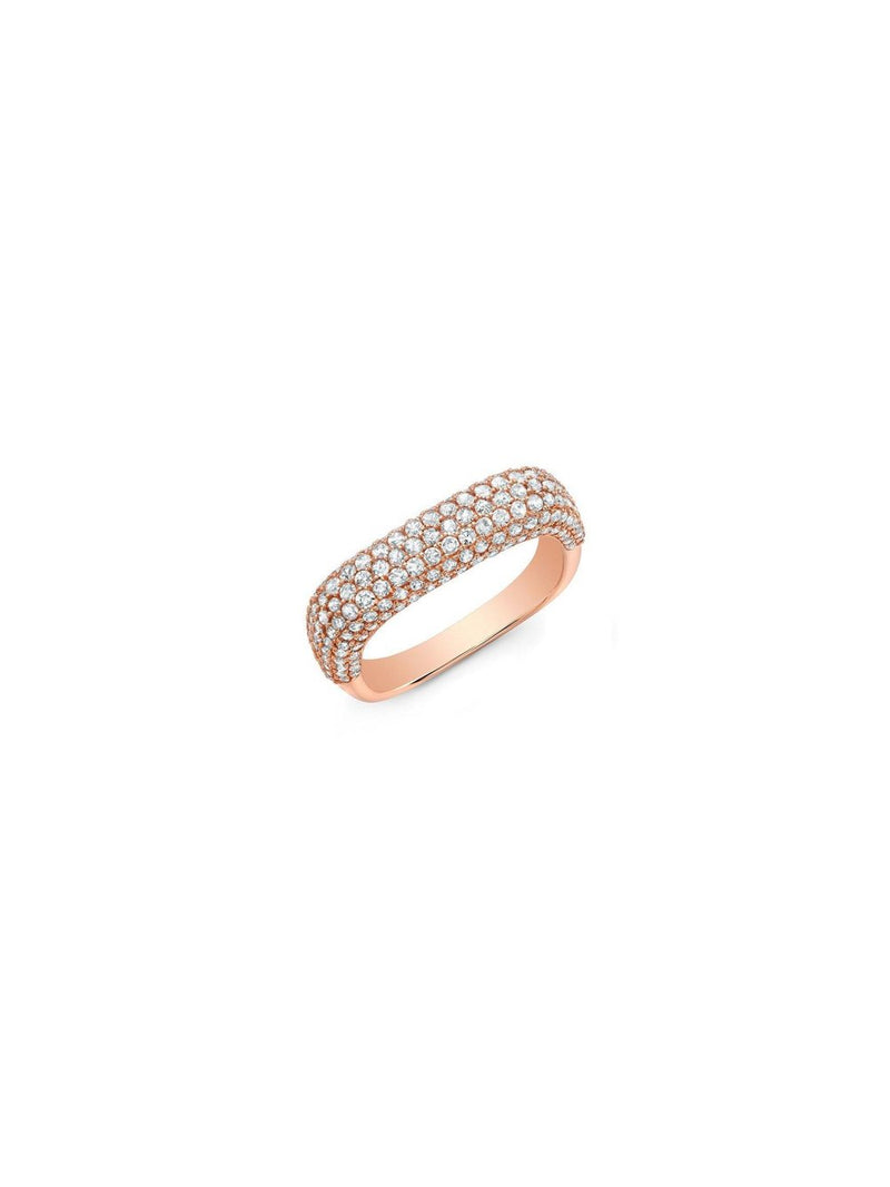 Luxe Diamond Square Ring