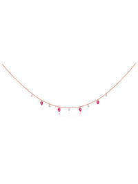Ruby Diamond Selene Necklace Photo 1
