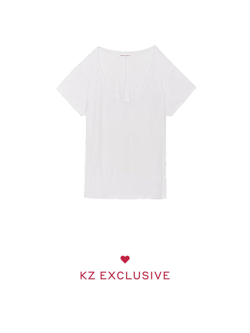 The Scoop Neck Tee