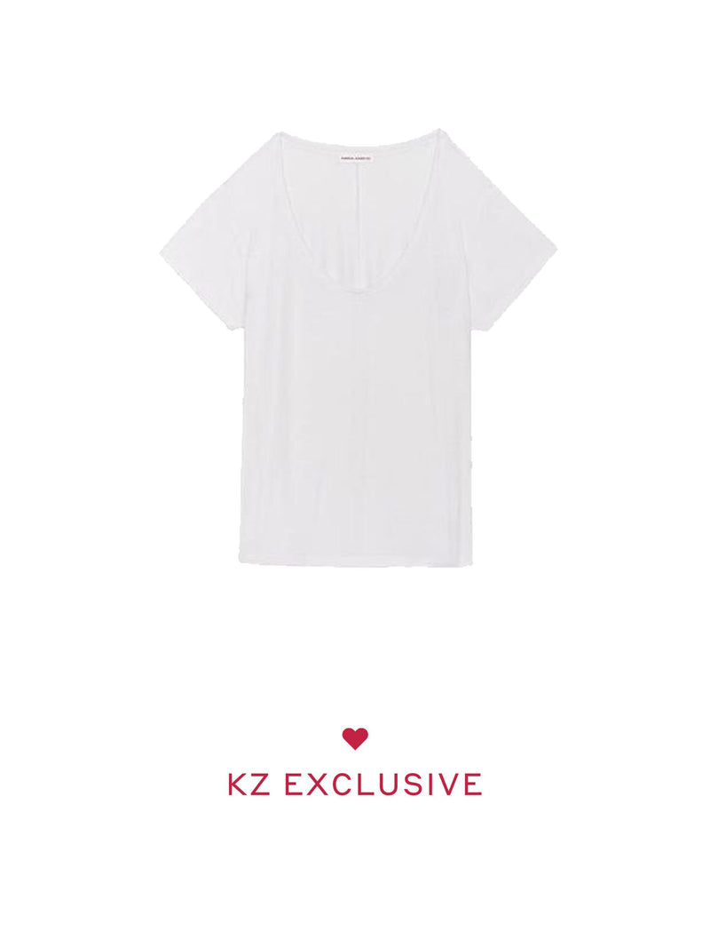 The Scoop Neck Tee