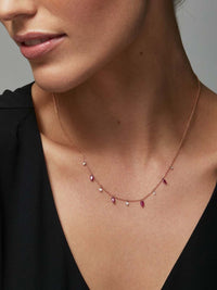 Ruby Diamond Selene Necklace Photo 2