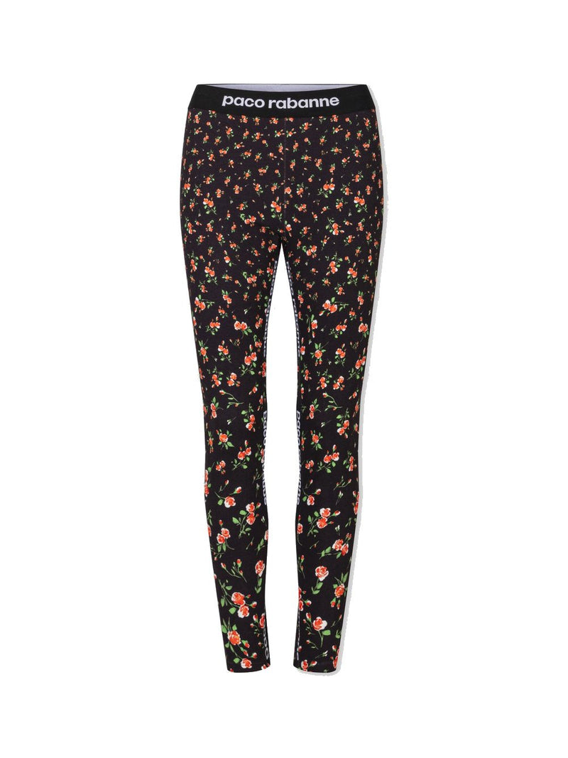 Logo Floral Print Pant