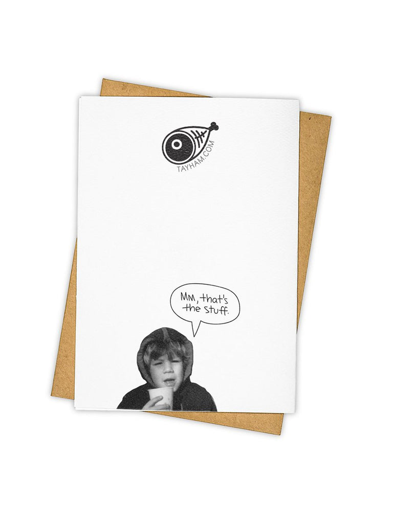 I Can't Live Without You Coffee Card