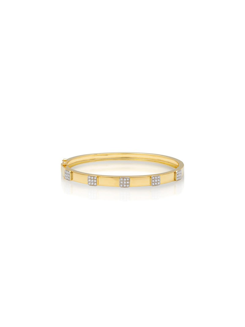 Diamond Spencer Bangle Bracelet