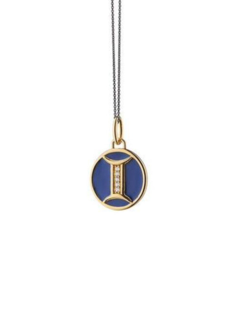 18K Yellow Gold Vermeil Gemini Charm