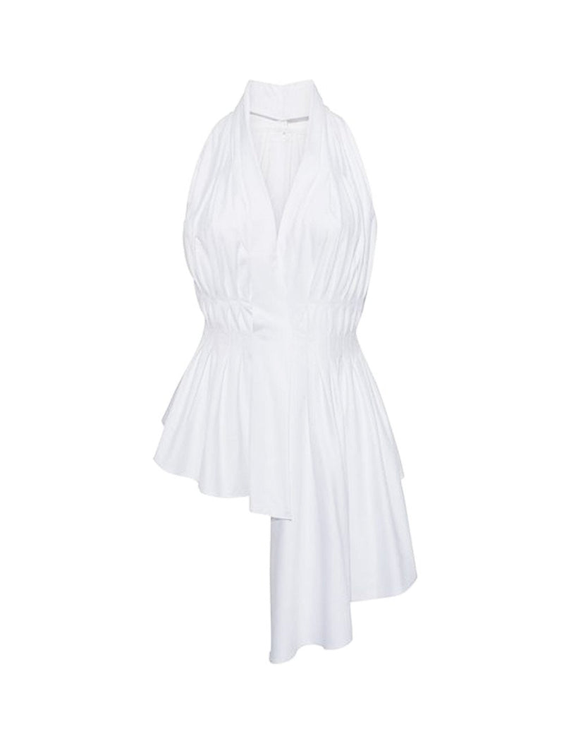 Asymmetrical Halterneck Top