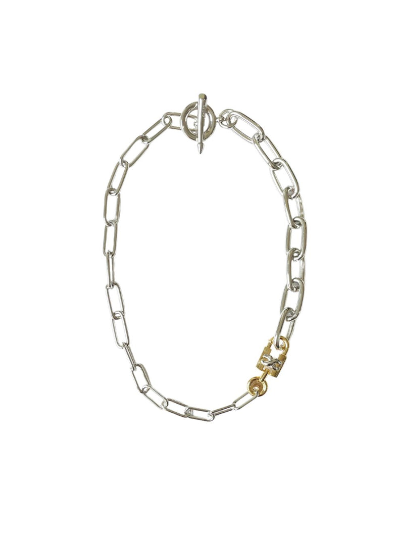 White Gold Plated Necklace