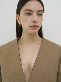 Plated Twist Earrings Photo 3