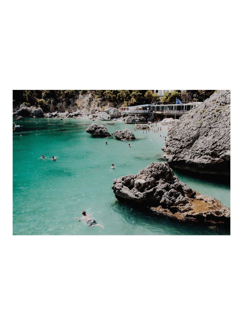 Swimming in Cyan