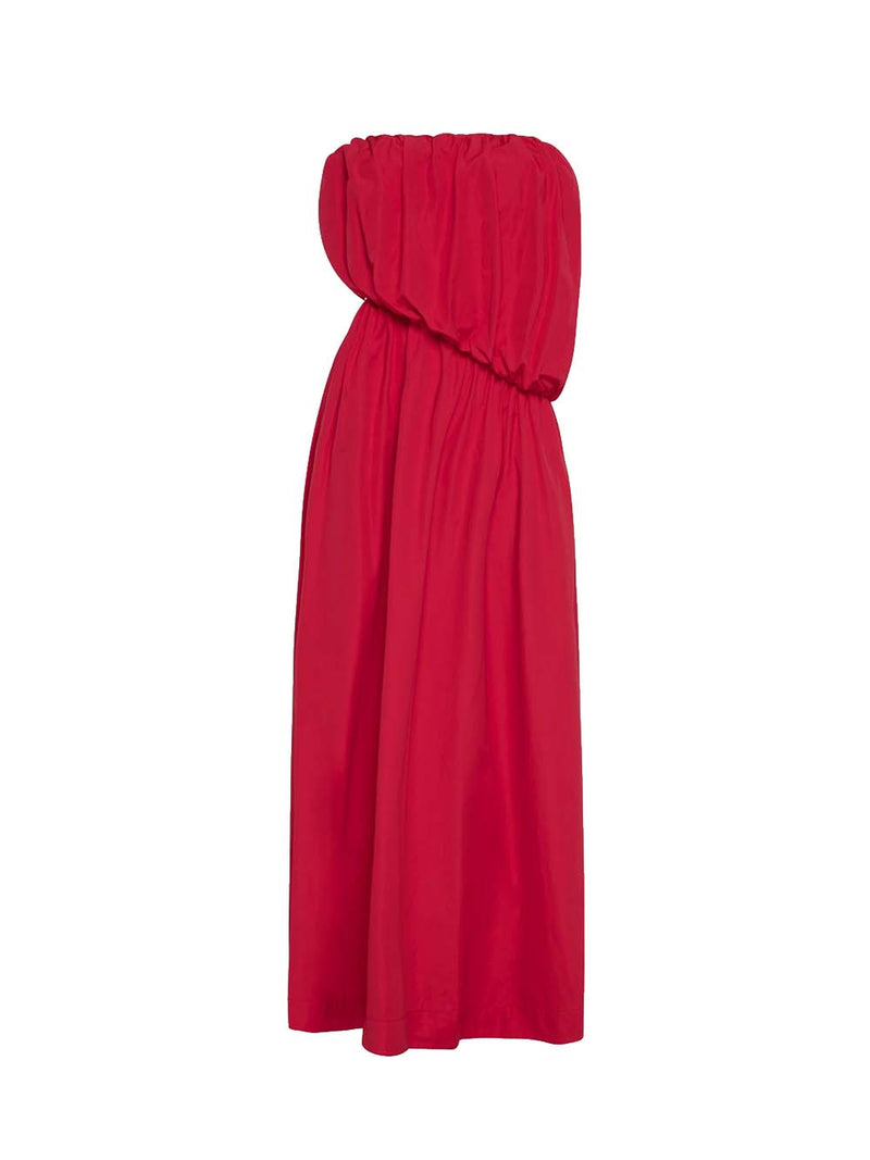 Strapless Cotton Dress