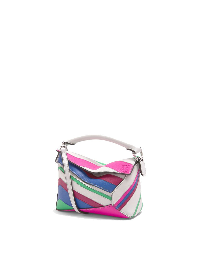 Puzzle Edge Zipzap Shoulder Bag