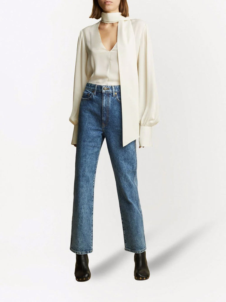 Abigail Stretch Ankle Crop Jeans