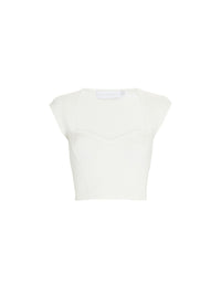 Abia Rib Knit Crop Top Photo 1