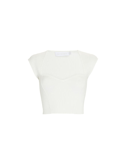 Abia Rib Knit Crop Top