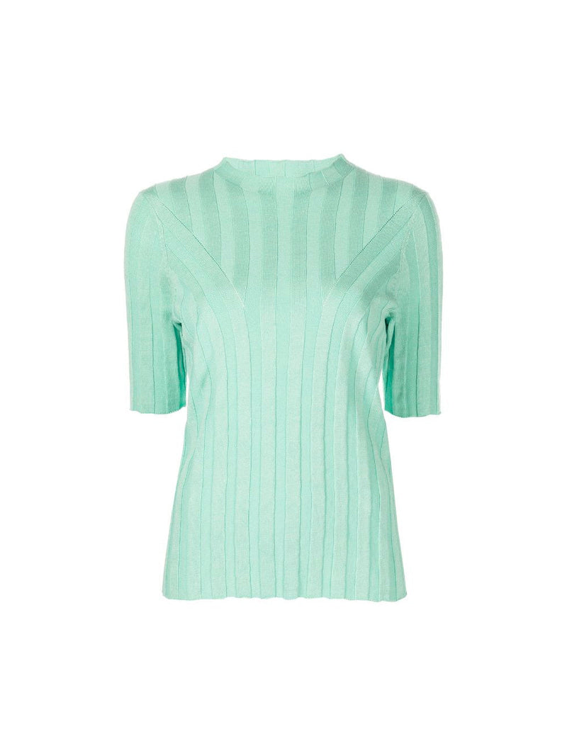 Ribbed Fitted Top