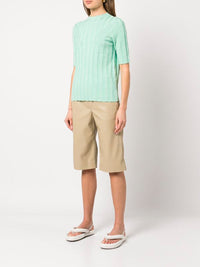 Ribbed Fitted Top Photo 4
