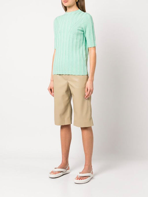 Ribbed Fitted Top