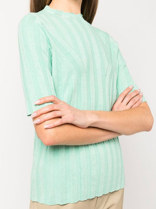 Ribbed Fitted Top