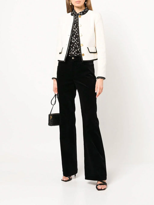 Aubrey Cropped Tweed Jacket