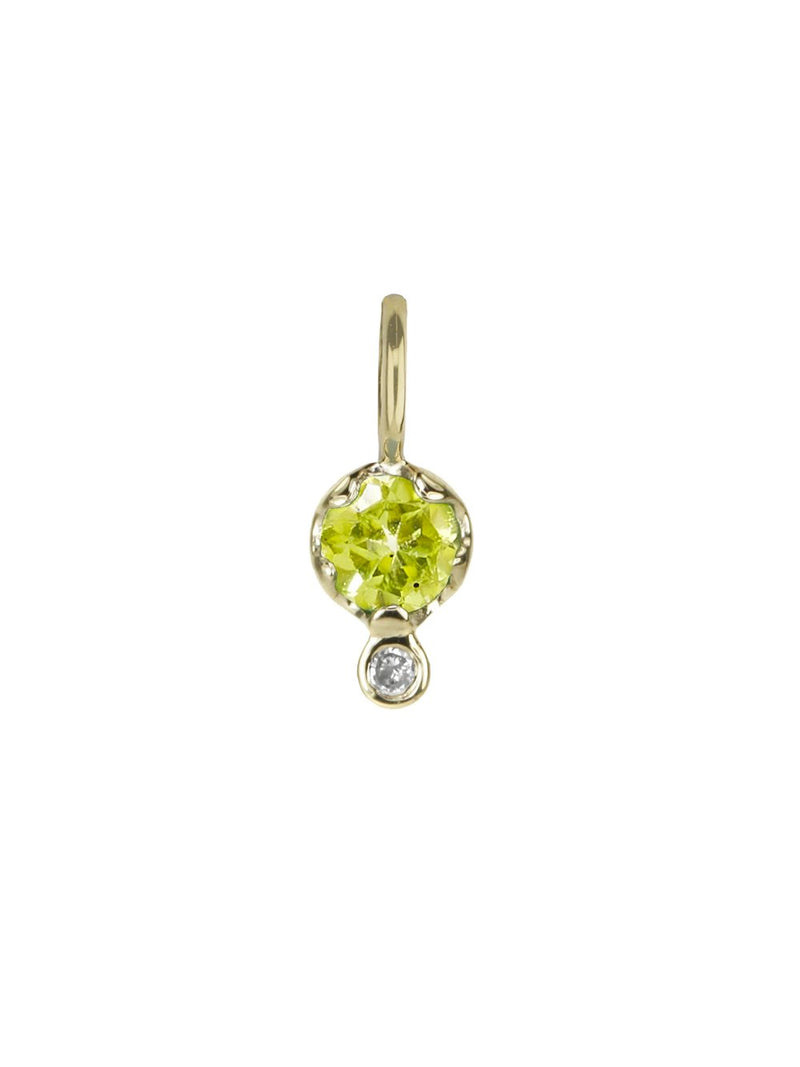 August Birthstone Pendant Necklace