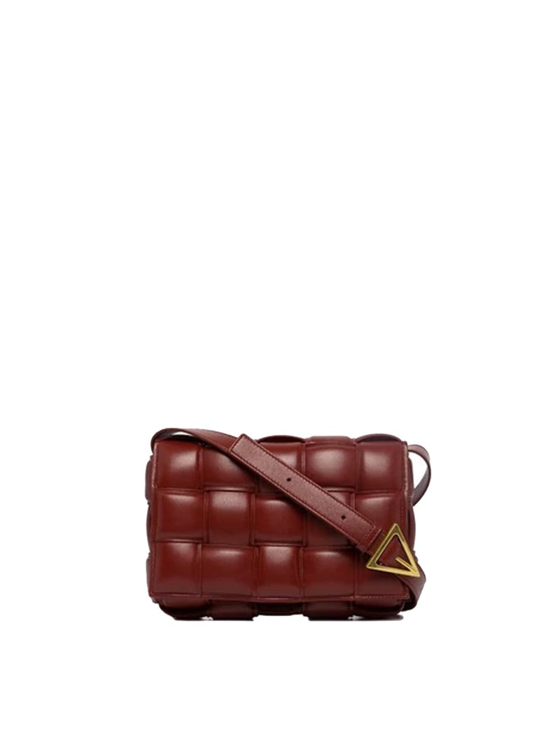 Padded Casette Nappa Crossbody Bag