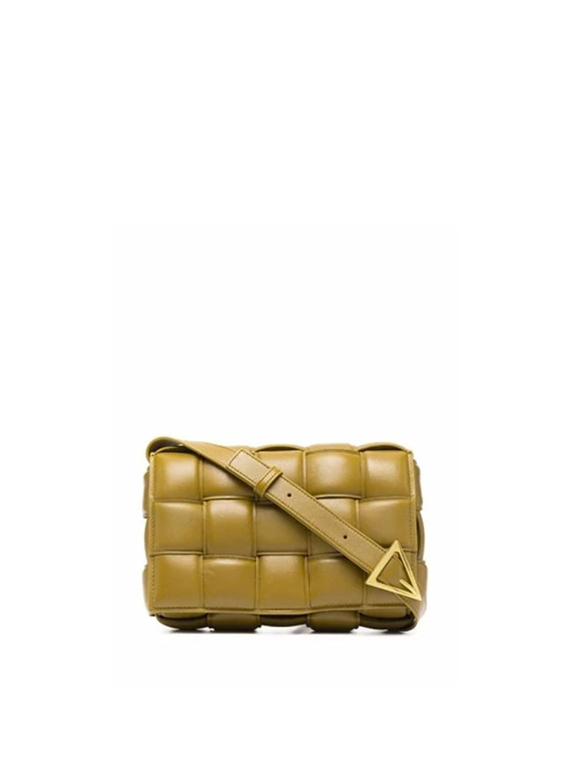 Padded Casette Nappa Crossbody Bag