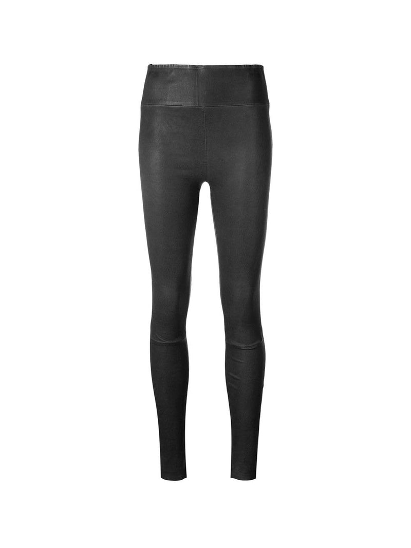 Skinny Leather Ankle Legging