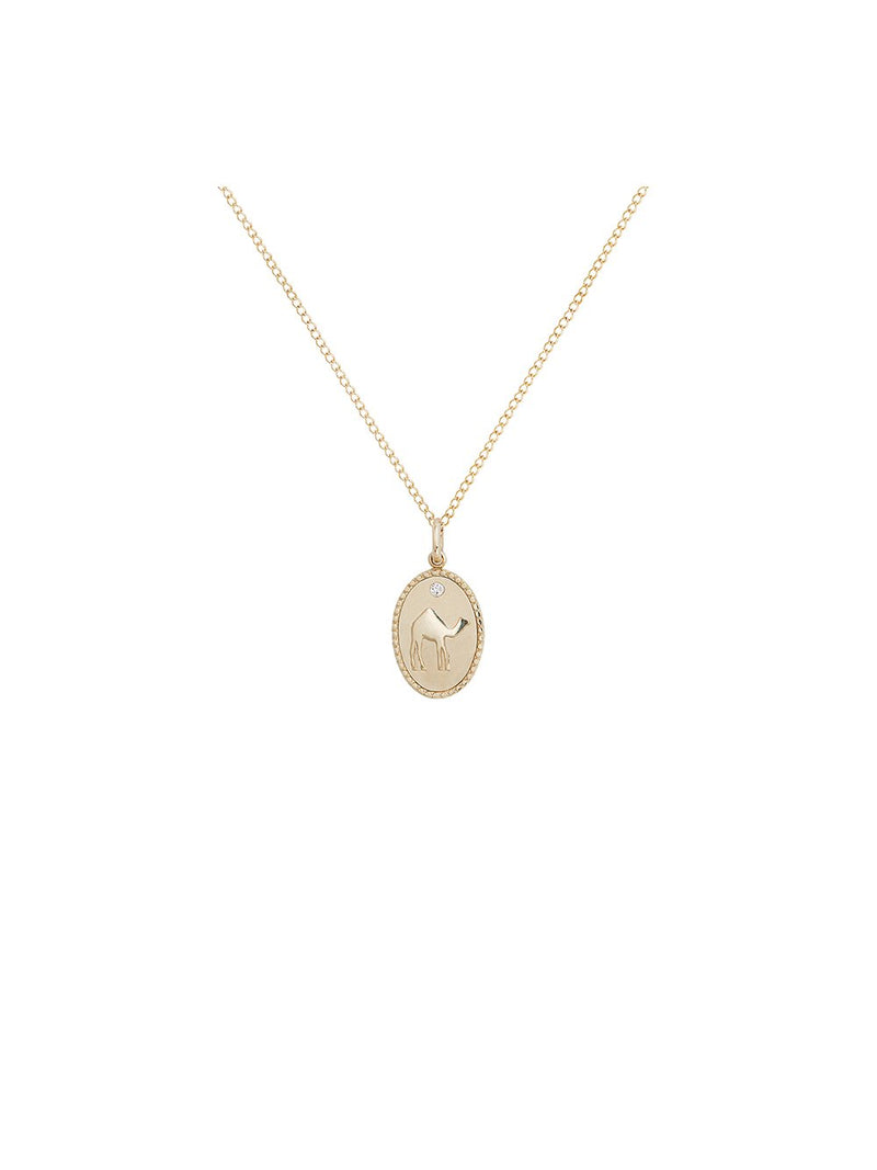 Camel Pendant Necklace