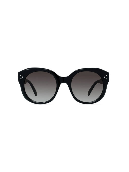 Round Acetate Frame Sunglasses