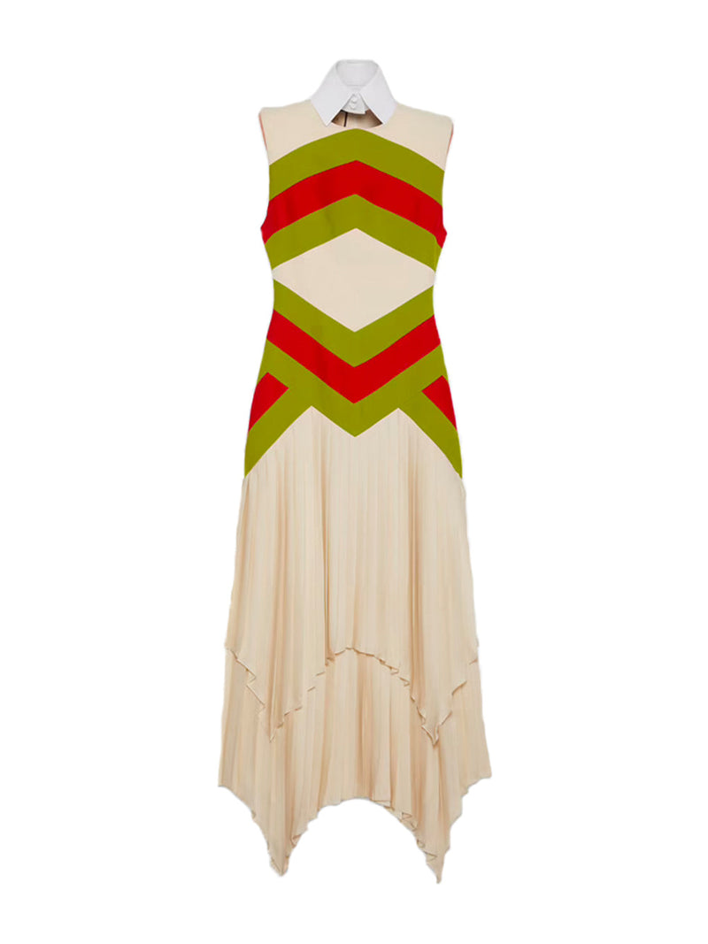 Chevron Vintage Web Dress
