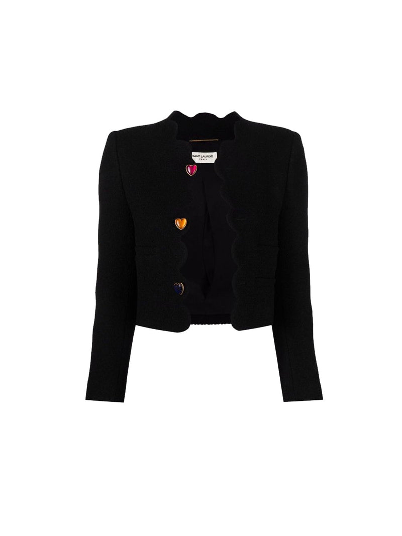 Crop Tweed Bouclé Jacket