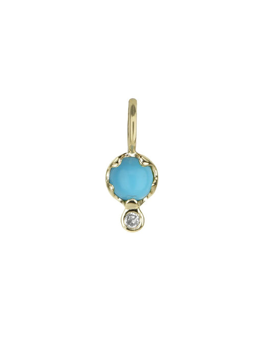 December Birthstone Pendant Necklace