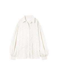 Andree Eyelet Blouse Photo 1