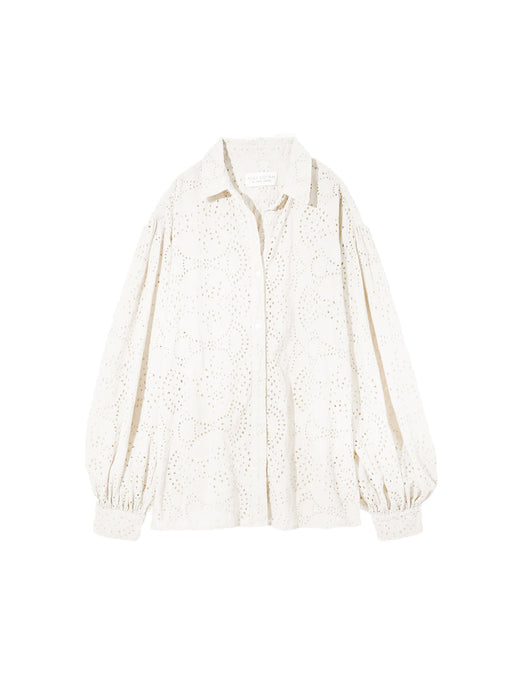 Andree Eyelet Blouse