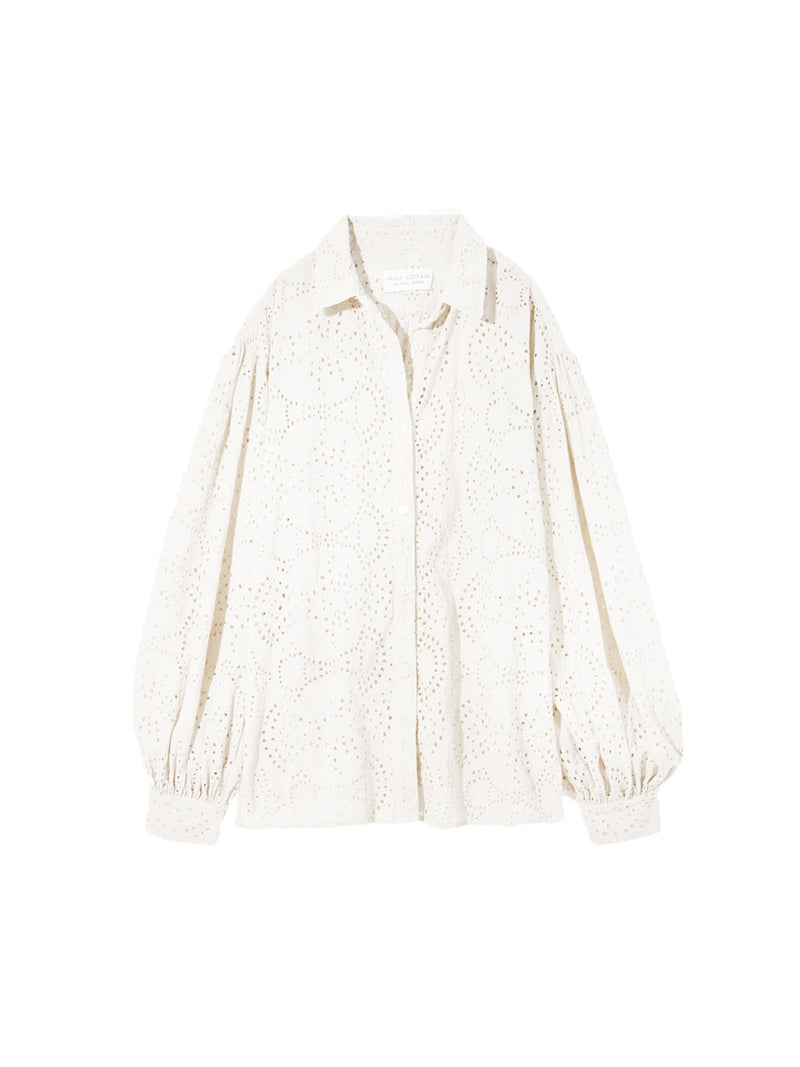 Andree Eyelet Blouse