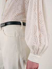 Andree Eyelet Blouse Photo 3