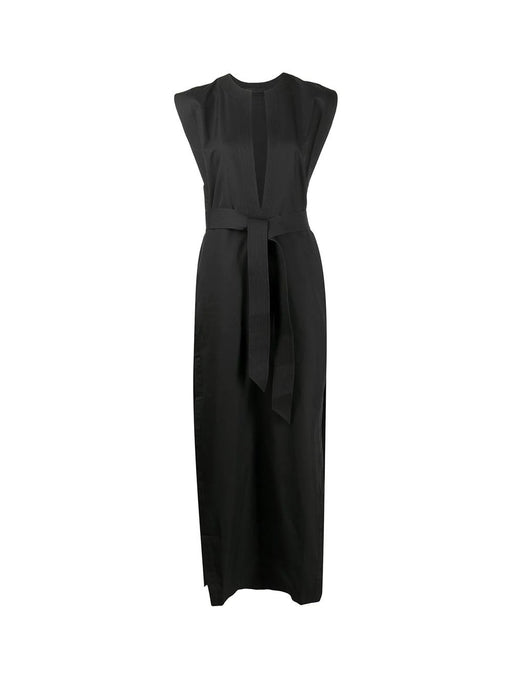 Kaftan Mid Waist Tie Dress