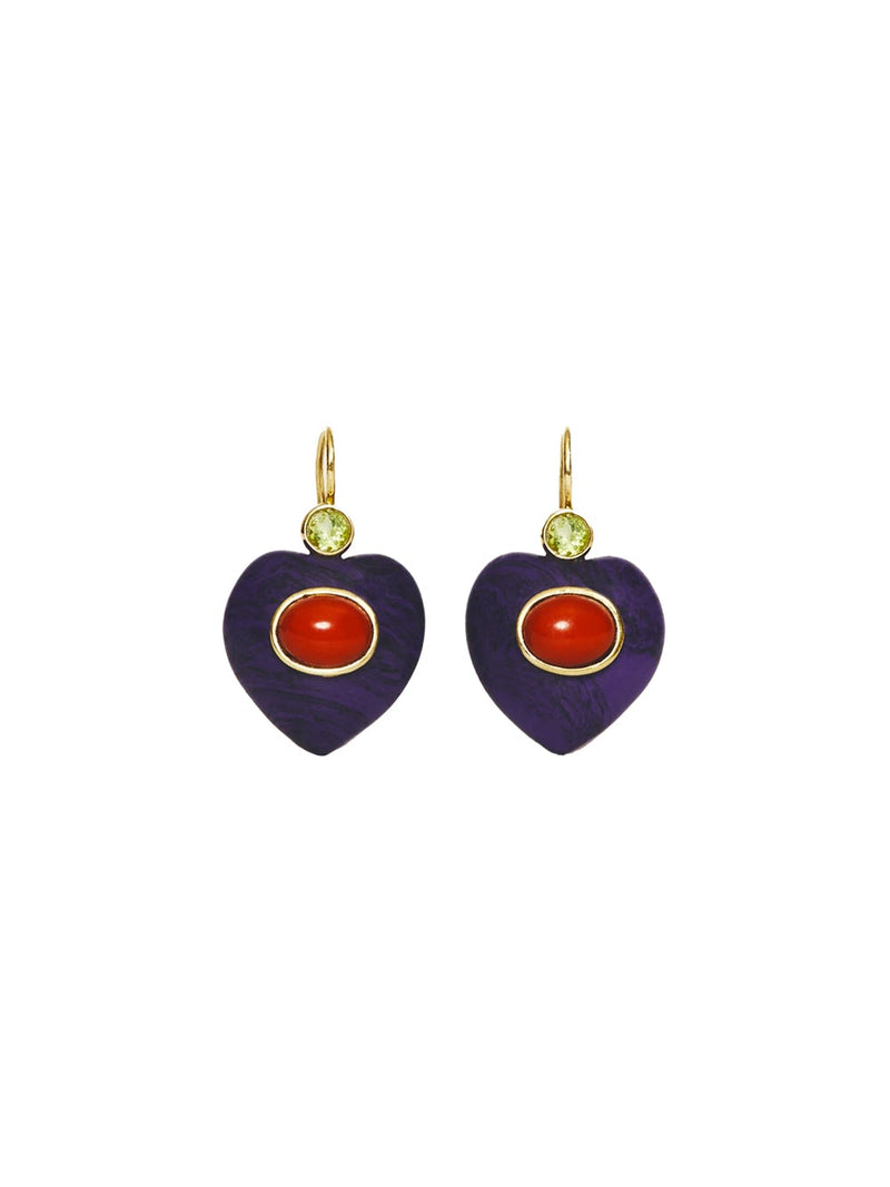 Heart Monachina Earrings