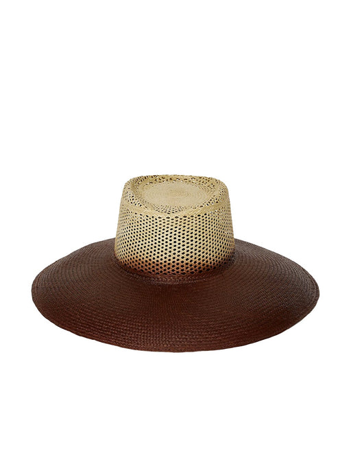 Eclipse Open Weave Ombre Hat