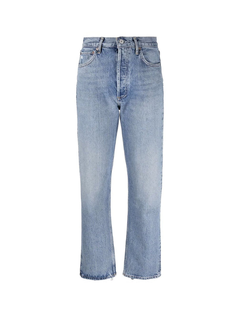 90's Pinch Waist Straight Leg Jeans