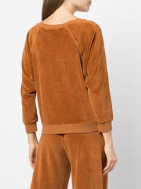 Raglan Velour Pullover Photo 3