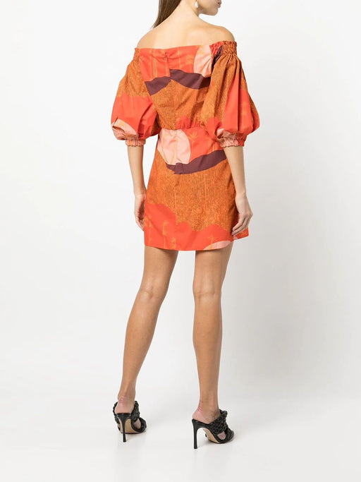 Santillana Puff Sleeve Dress