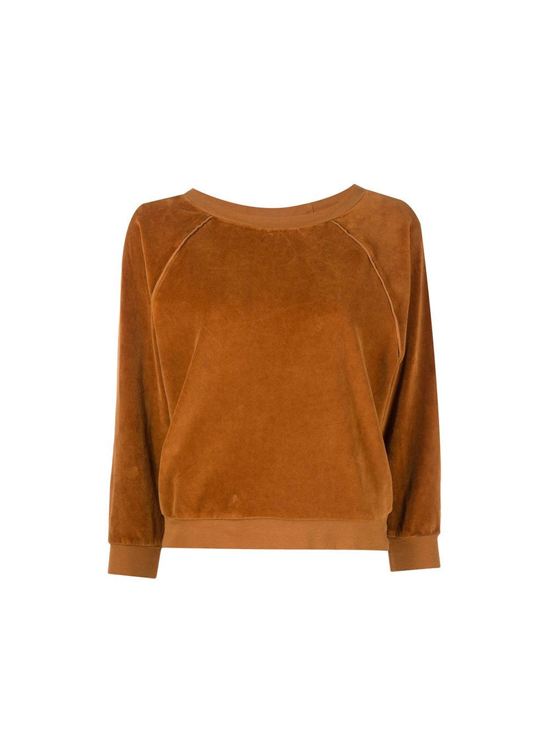Raglan Velour Pullover