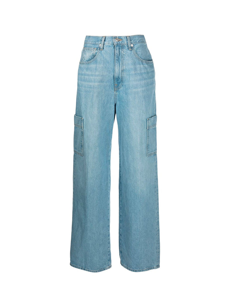 High Rise Baggy Pocket Jean