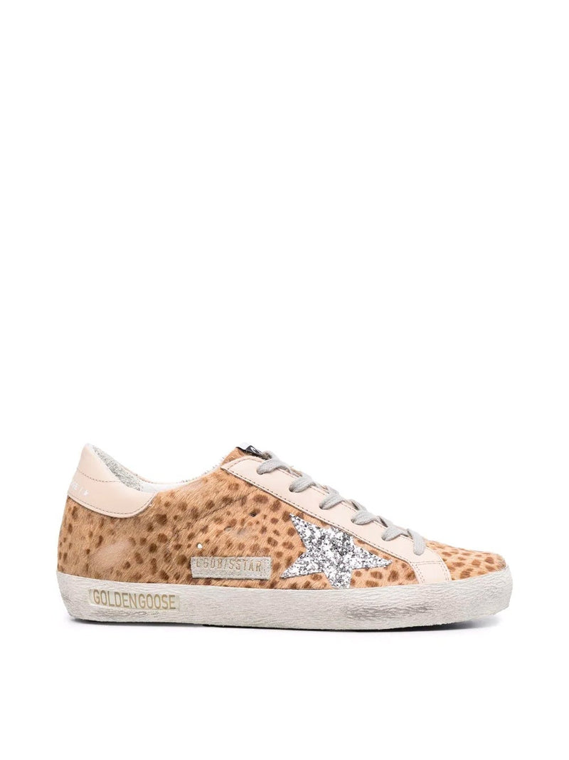 Animal-Print Low-Top Sneakers