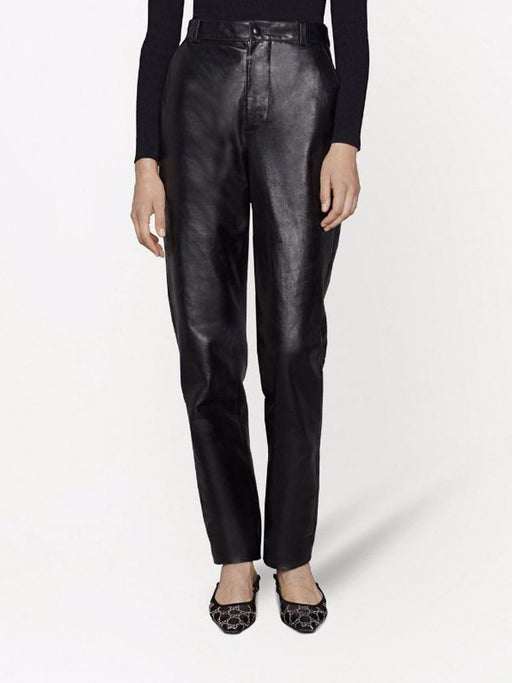 Shiny Leather Pants