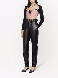 Shiny Leather Pants Photo 2